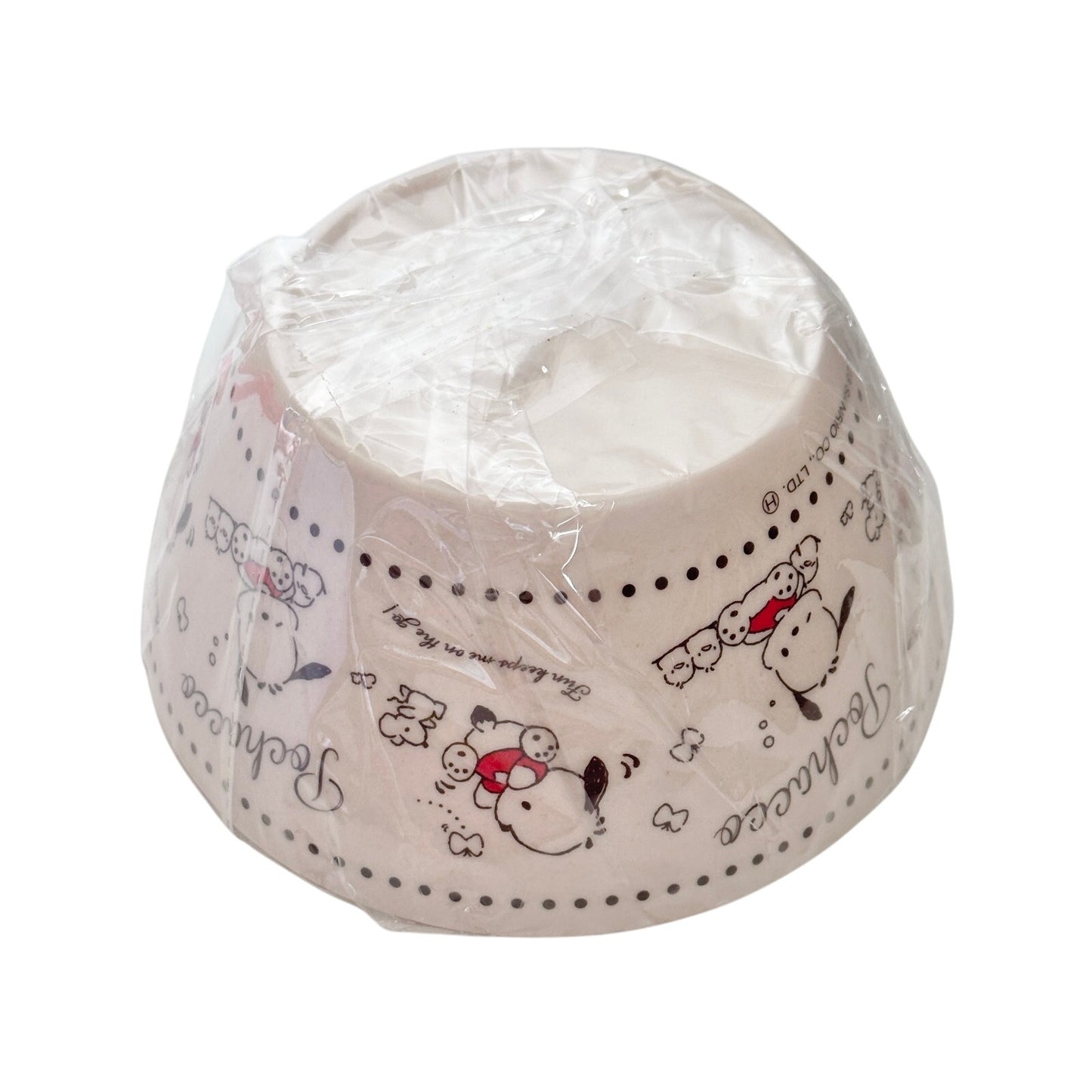 Pochacco Sanrio Japan Eco Kids Plastic Cereal Bowl Official Merch
