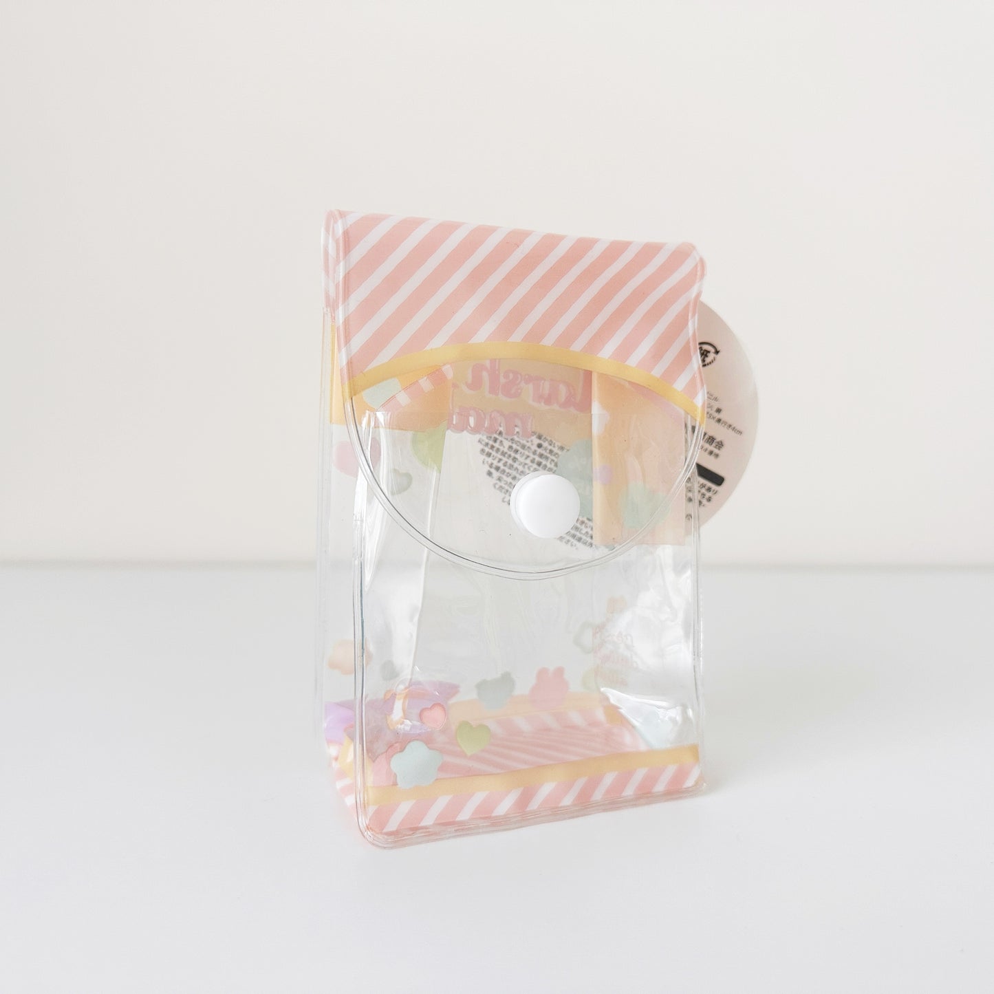 Pink Candy Clear Display Pouch