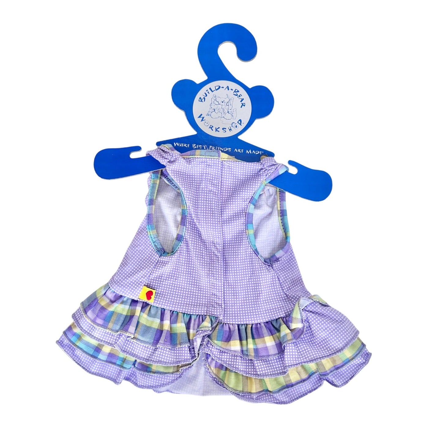 Build-A-Bear Swim Dress Purple Summer BAB Workshop Clothes Outfit 2000s