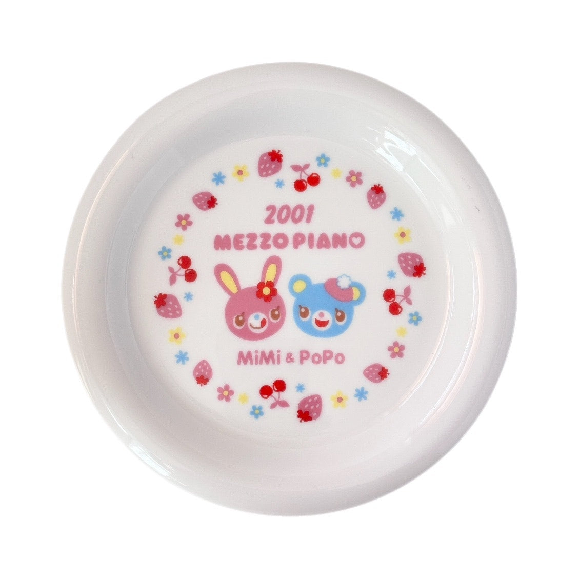Mezzo Piano Japan Ceramic Plate 2001 Collector MiMi & PoPo