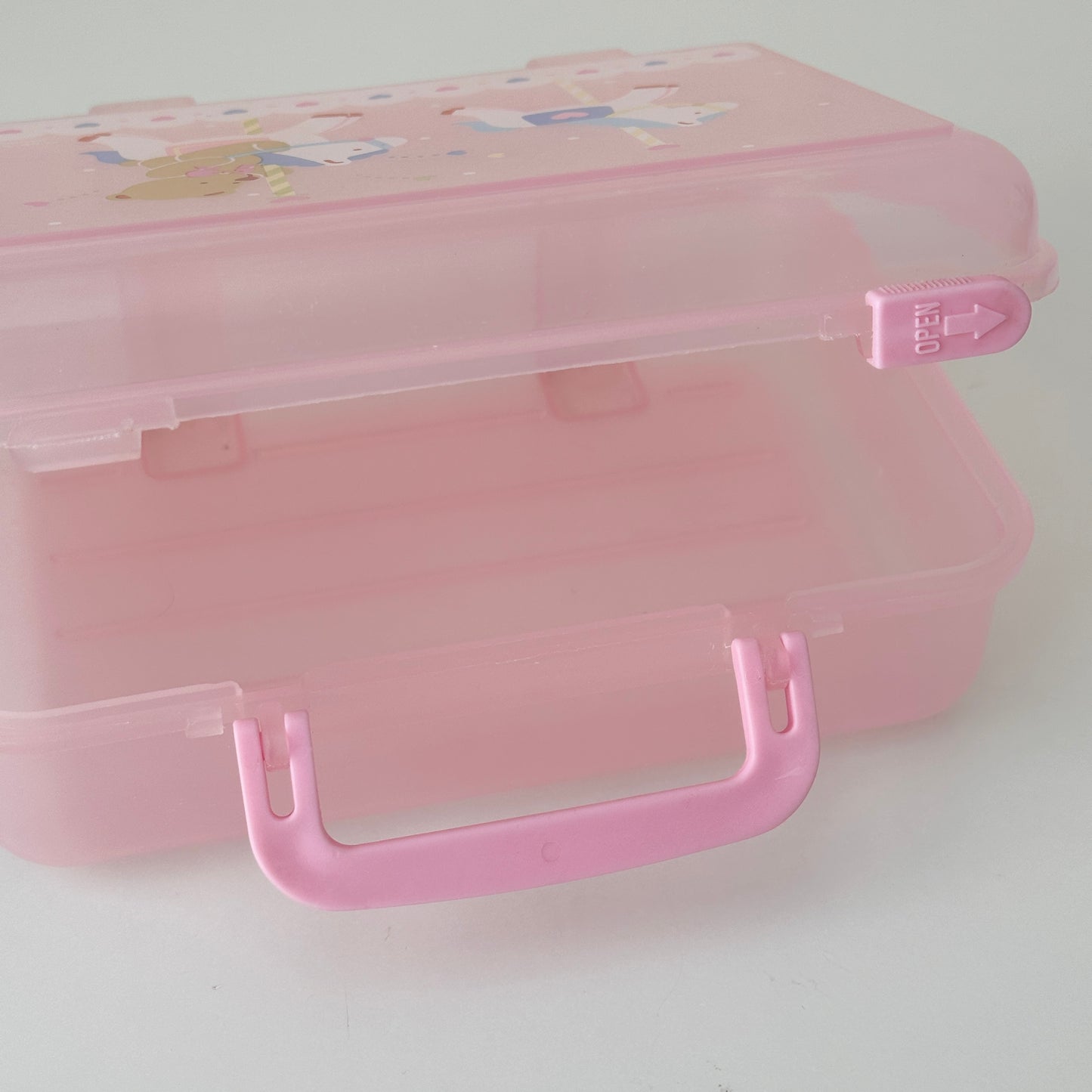 Vintage Sanrio Tweedle Dee Dee Bear Pencil Box