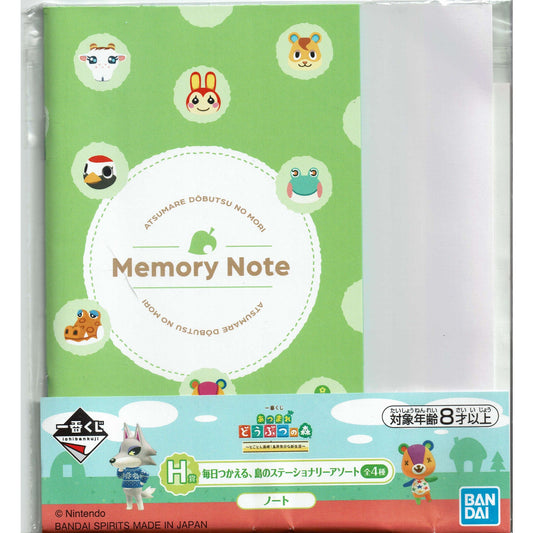 Animal Crossing Nintendo Mini Notebook Memory Note from Japan New Horizons