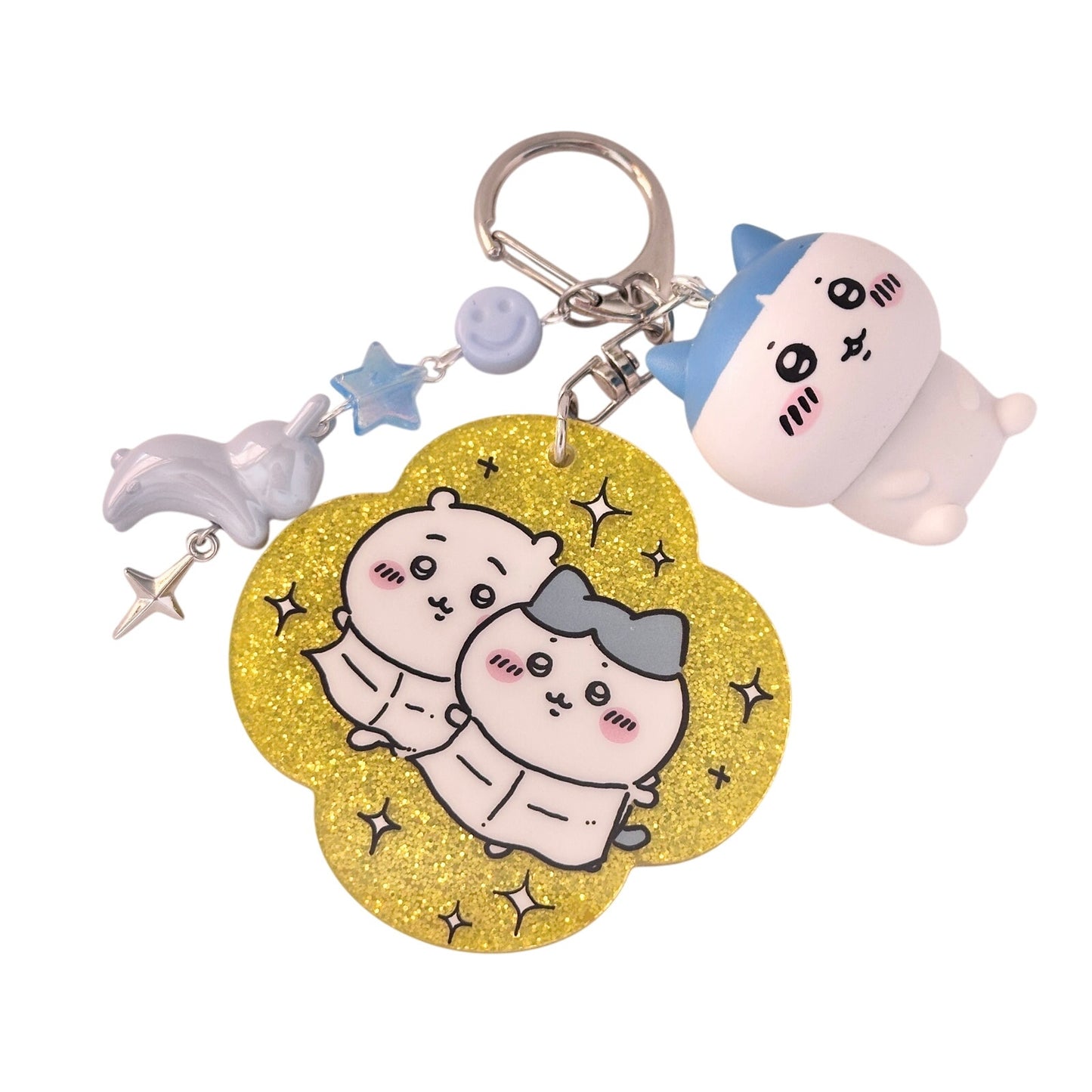 Chiikawa and Hachiware Bag Charm