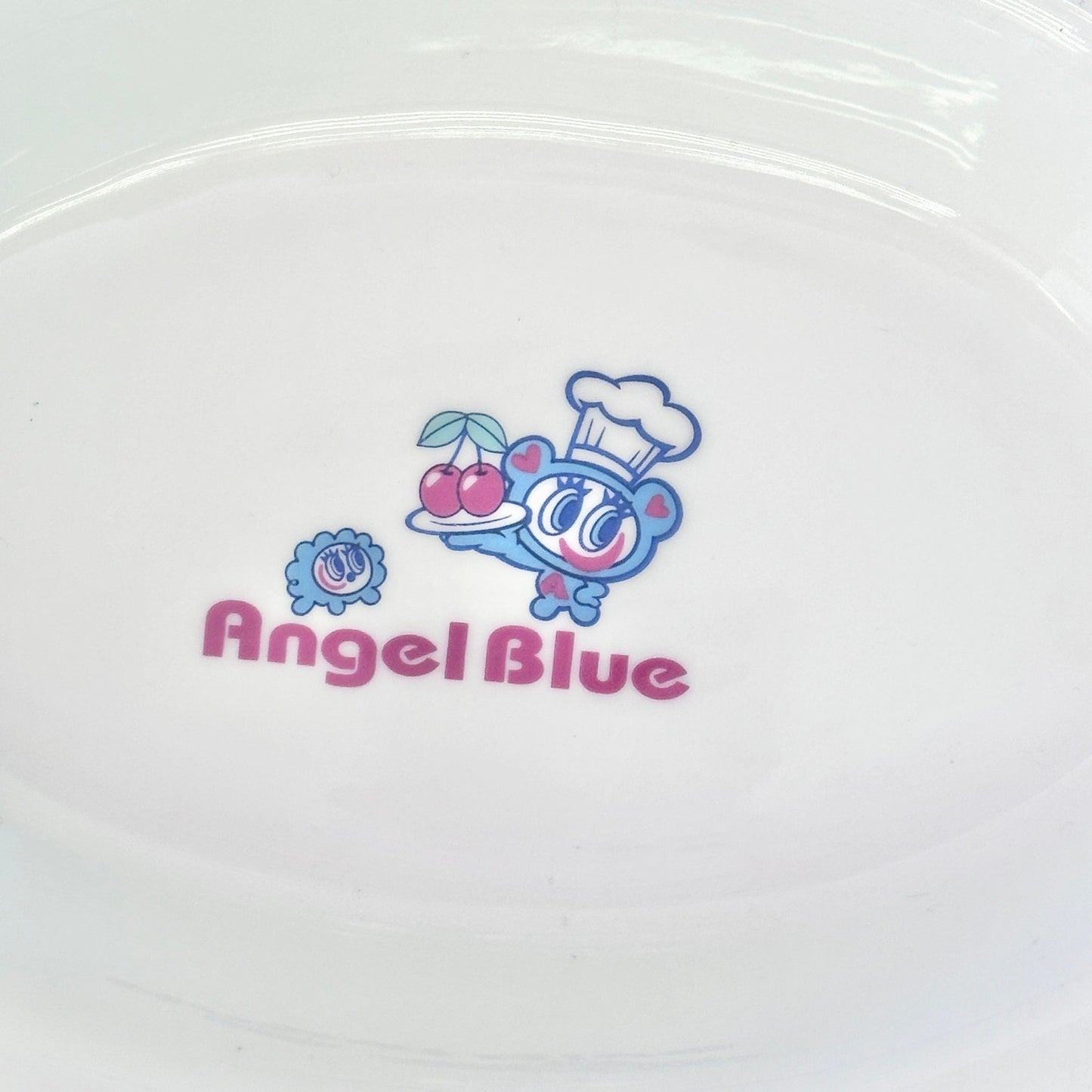 Angel Blue Japan Ceramic Oval Bowl Nakamura-kun 00's