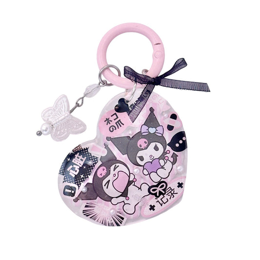 Kuromi Butterfly Bag Charm