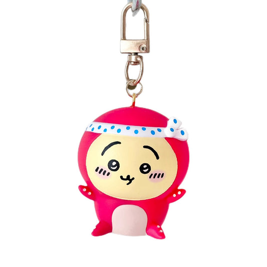 Chiikawa Usagi Squid Suit Soft Figure Keychain