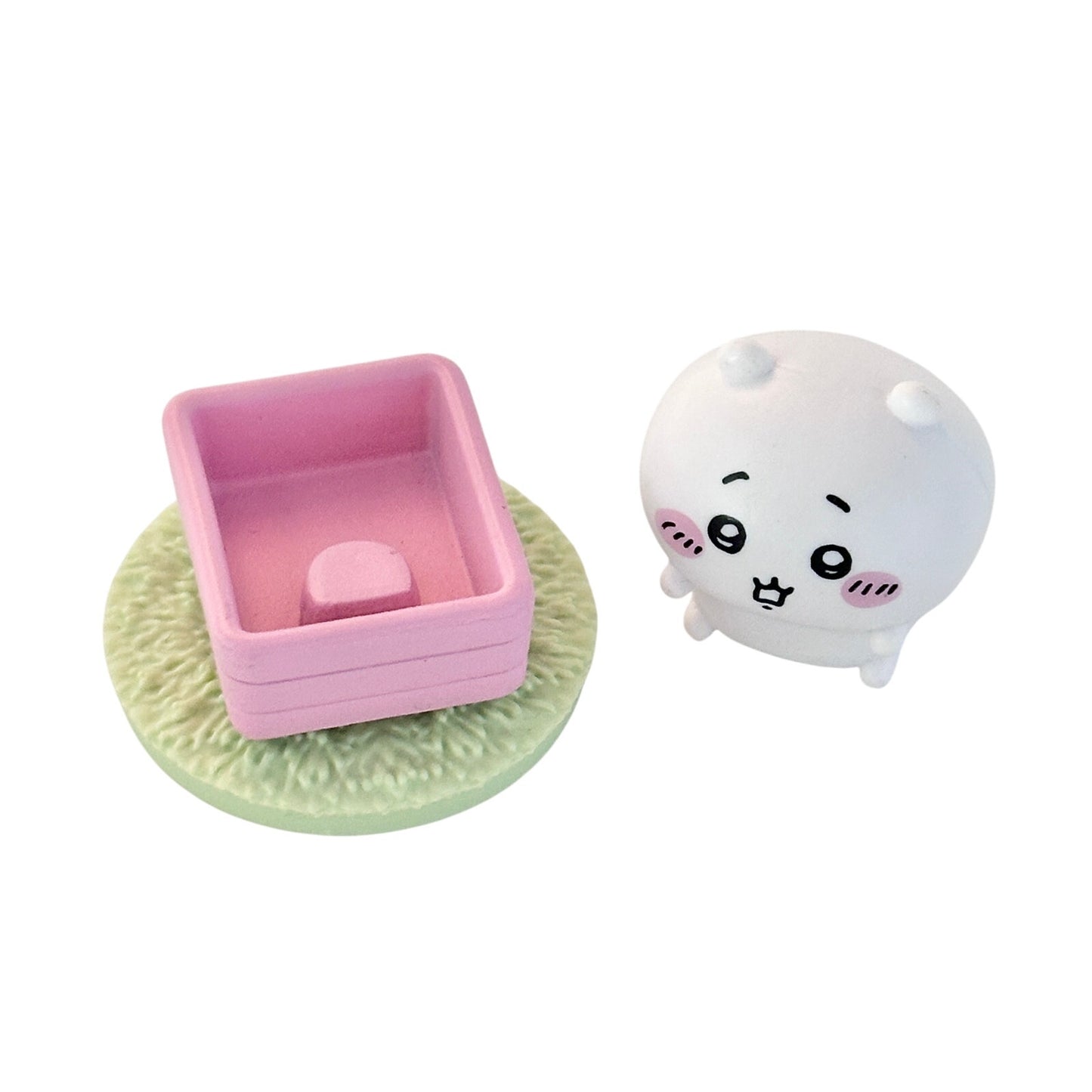 Chiikawa Pink Cart Mini Figure