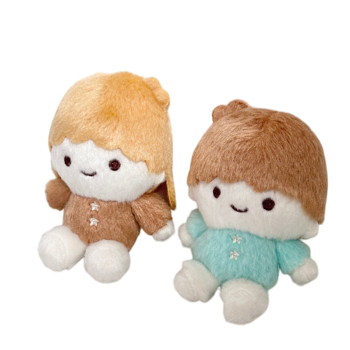 Little Twin Stars Sanrio Japan Mascot Plush Toy 4" Official Fancy Retro Set