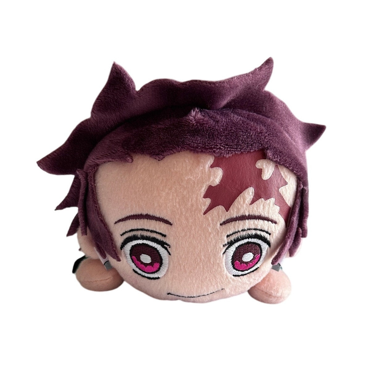 Demon Slayer Tanjiro Kamada Kimetsu no Yaiba Lay Down Kimono Chibi Plush Keychain