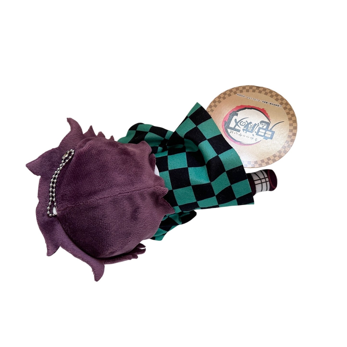 Demon Slayer Tanjiro Kamada Kimetsu no Yaiba Lay Down Kimono Chibi Plush Keychain