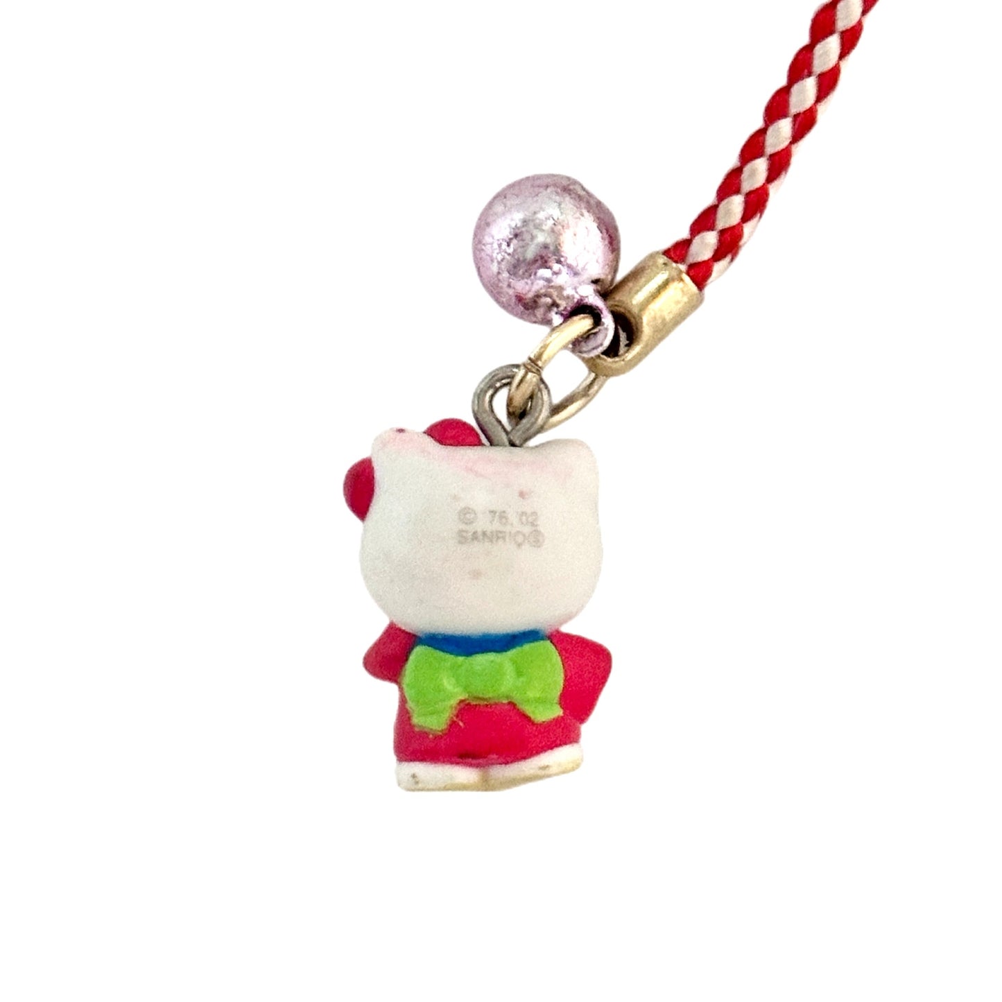 Hello Kitty Sanrio Vintage Local Charm Strap Phone Gotochi Japan Keychain