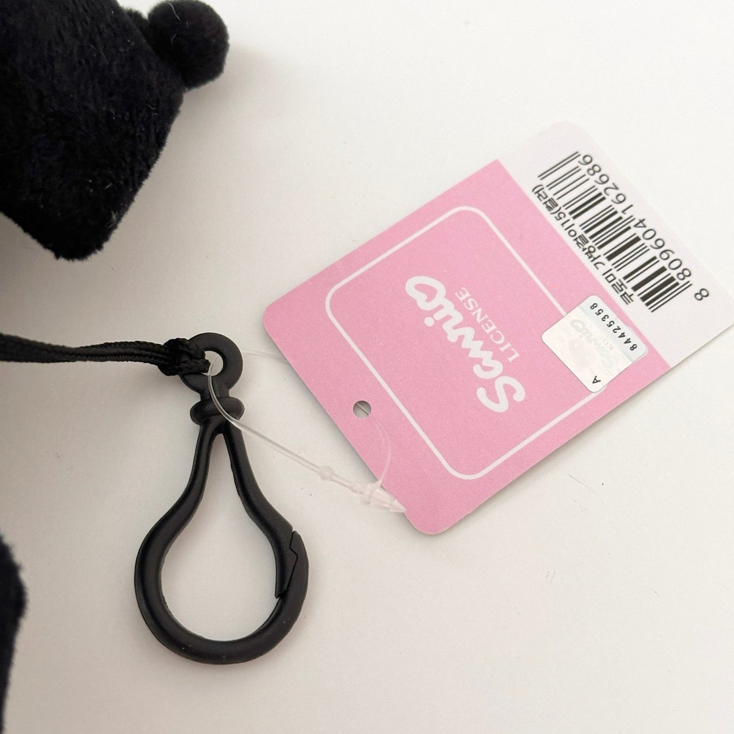 Kuromi Plush from Korea with Hanger Clip