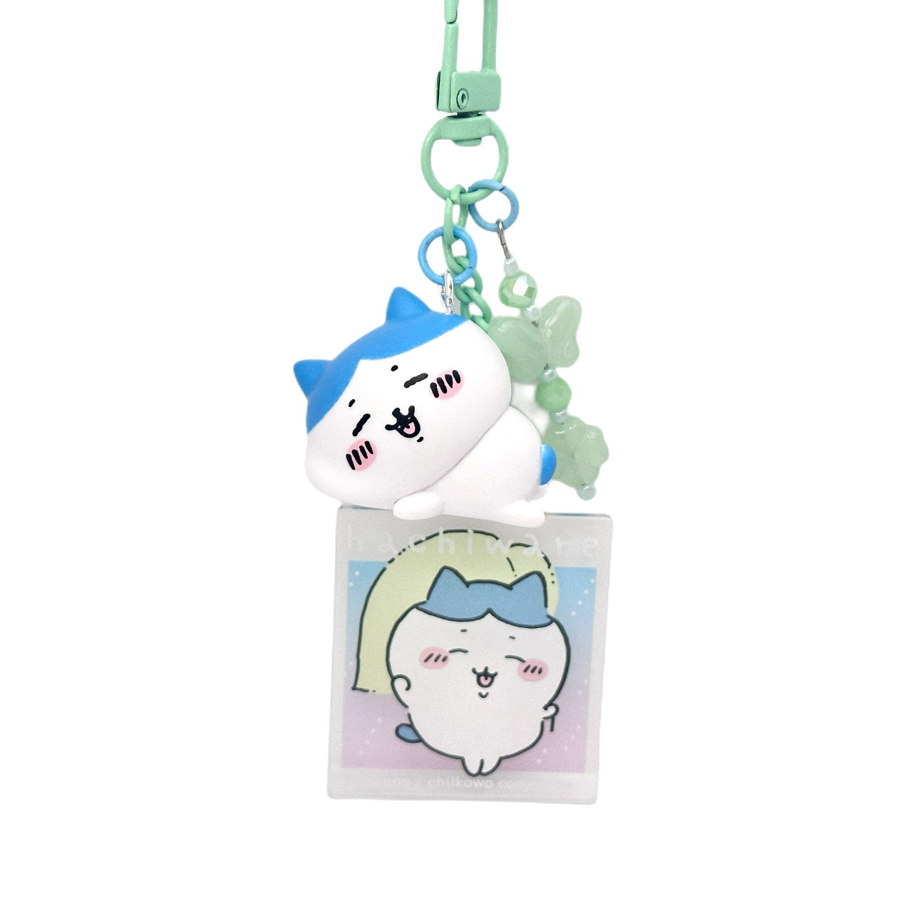 Copied - Chiikawa Hachiware Bag Charm Strawberry Toast