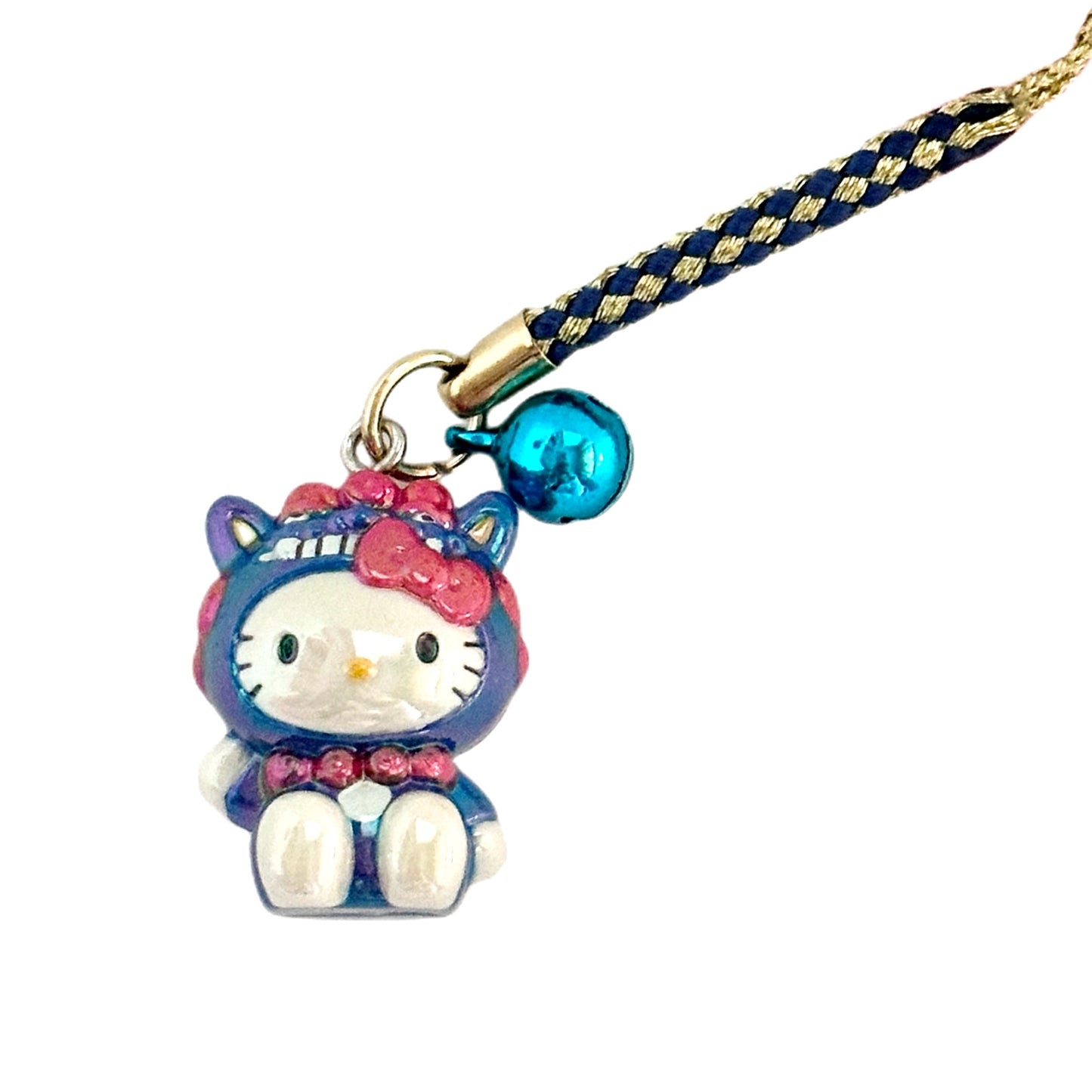 Hello Kitty Vintage Local Charm Okinawa Shisa Strap Phone Gotochi Japan Dragon