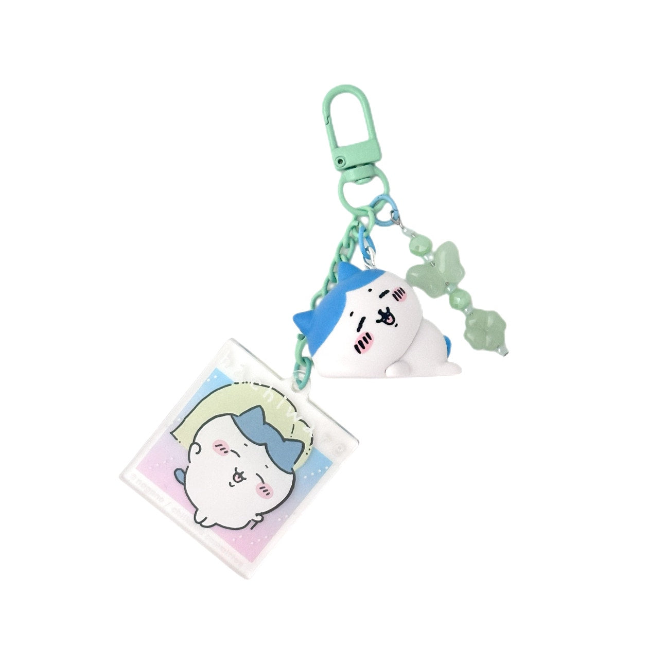 Copied - Chiikawa Hachiware Bag Charm Strawberry Toast