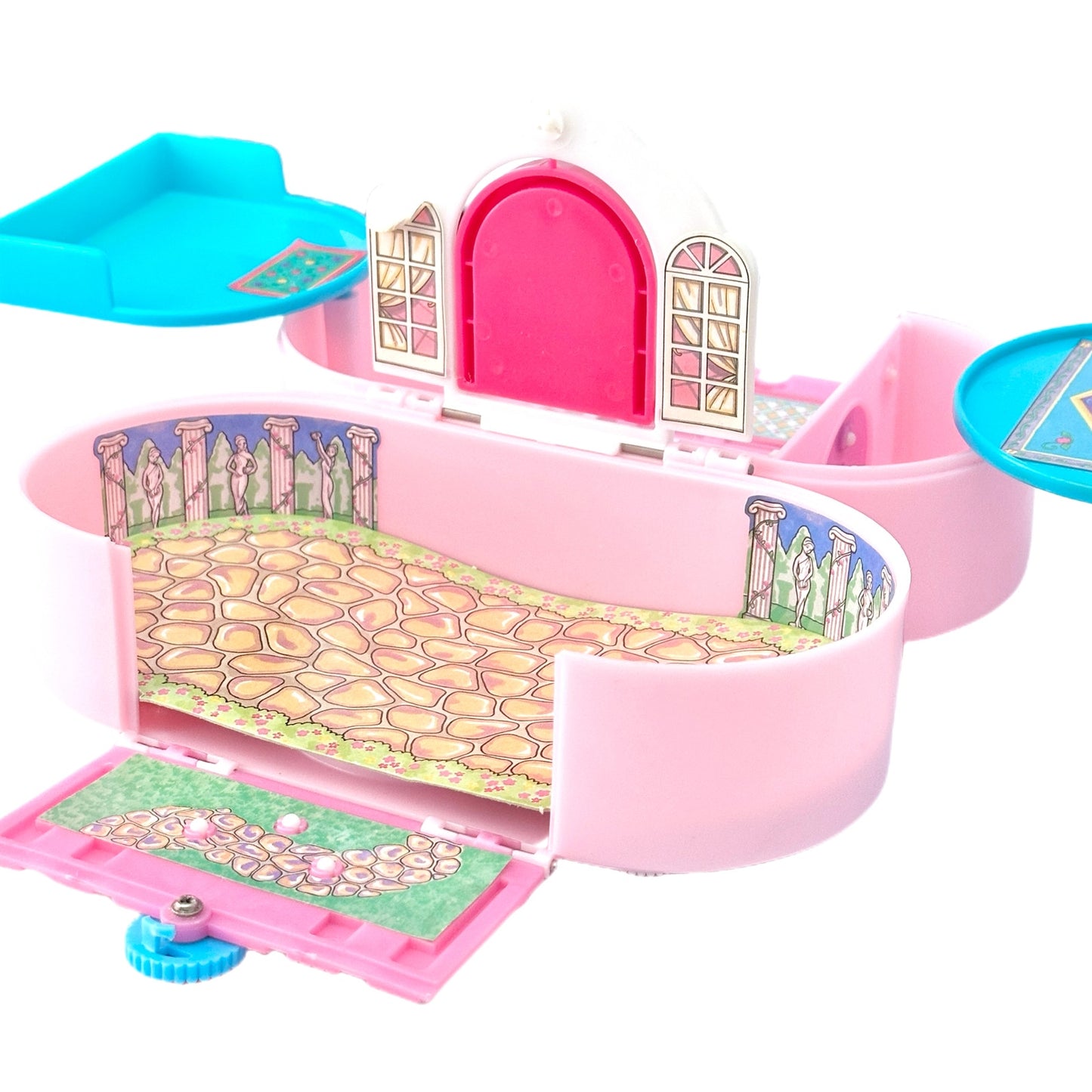 Vintage Polly Pocket Caboodle Jewel Mansion Playset 1993