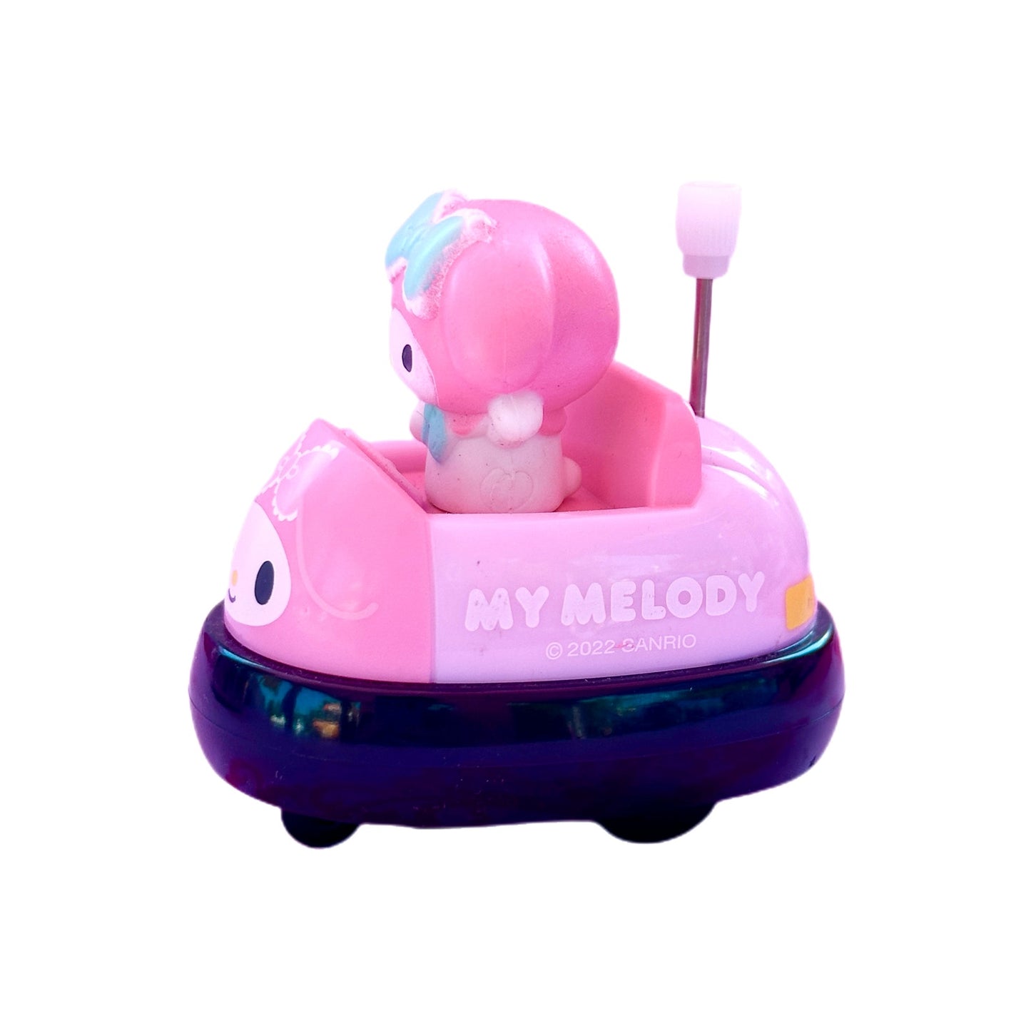 Sanrio My Melody Mini Bumper Car Wind-up Toy Official Sanrio Japan