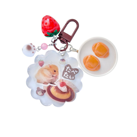 Hamster Cafe Bag Charm