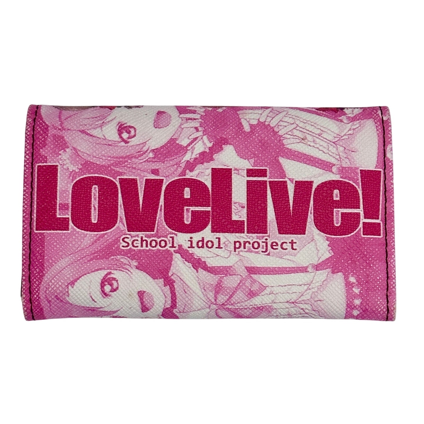 Love Live! Sunshine!! Anime Wallet Card Holder Charms Trifold with Free Pouch
