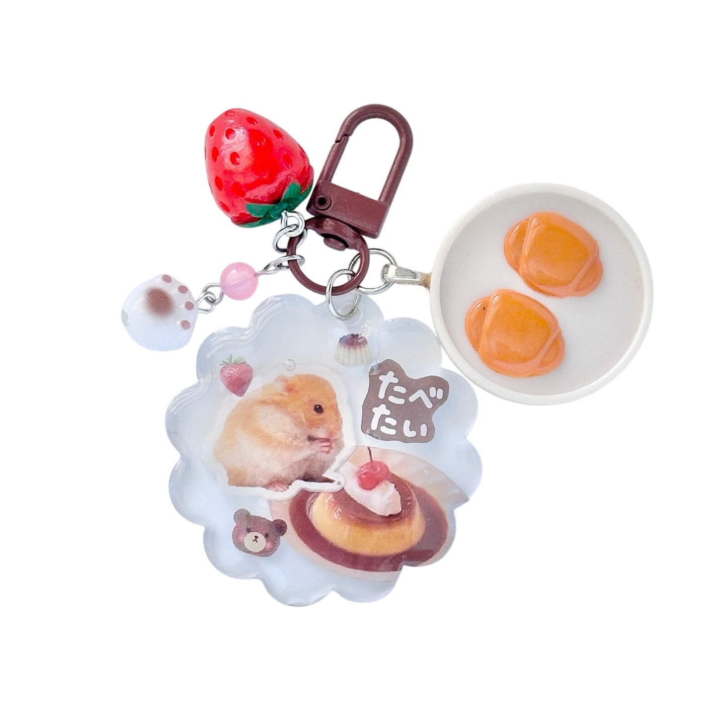 Hamster Cafe Bag Charm