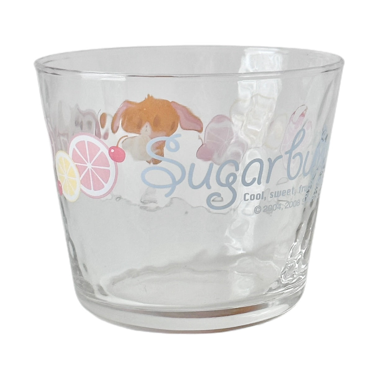 Sugar Bunnies Glass Ice Cream Cup