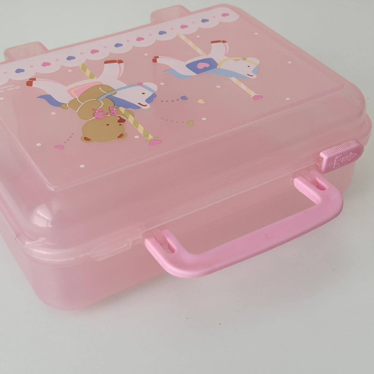 Vintage Sanrio Tweedle Dee Dee Bear Pencil Box