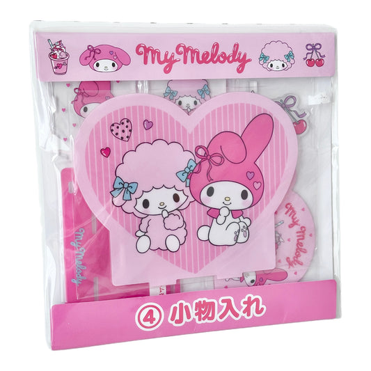 My Melody & Sweet Piano Large Acrylic Pen Holder