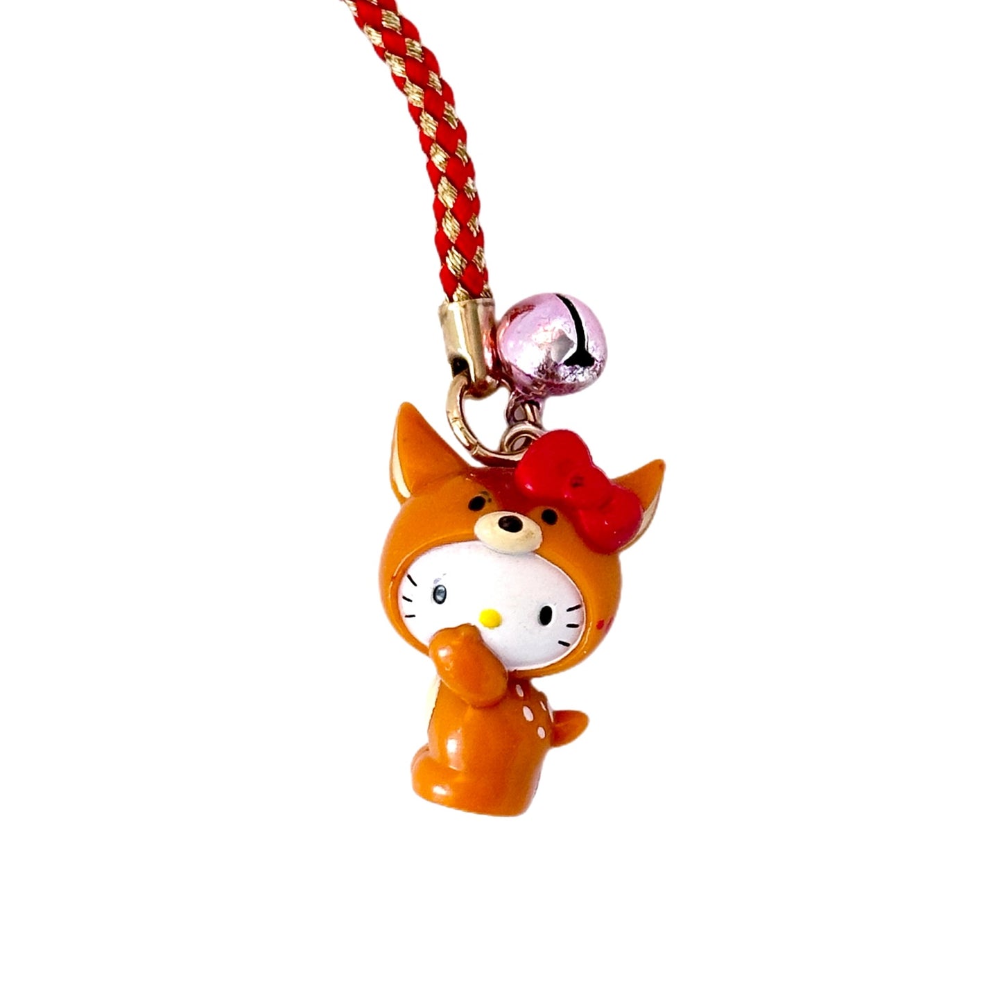 Hello Kitty Local Charm Deer Nara Limited Phone Strap