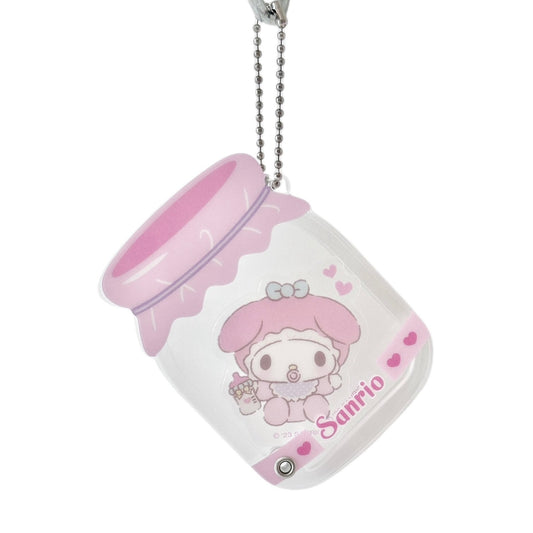 Baby My Melody Jar Shaker Charm Clear Acrylic