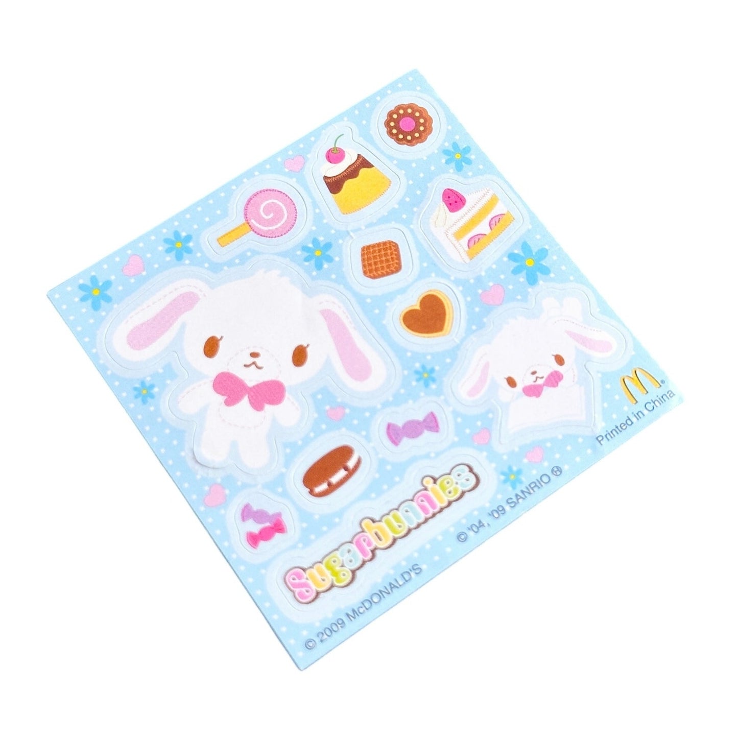 Sugar Bunnies Sanrio Stationery Heisei Retro Vintage Stickers 2000s Japan Pencil