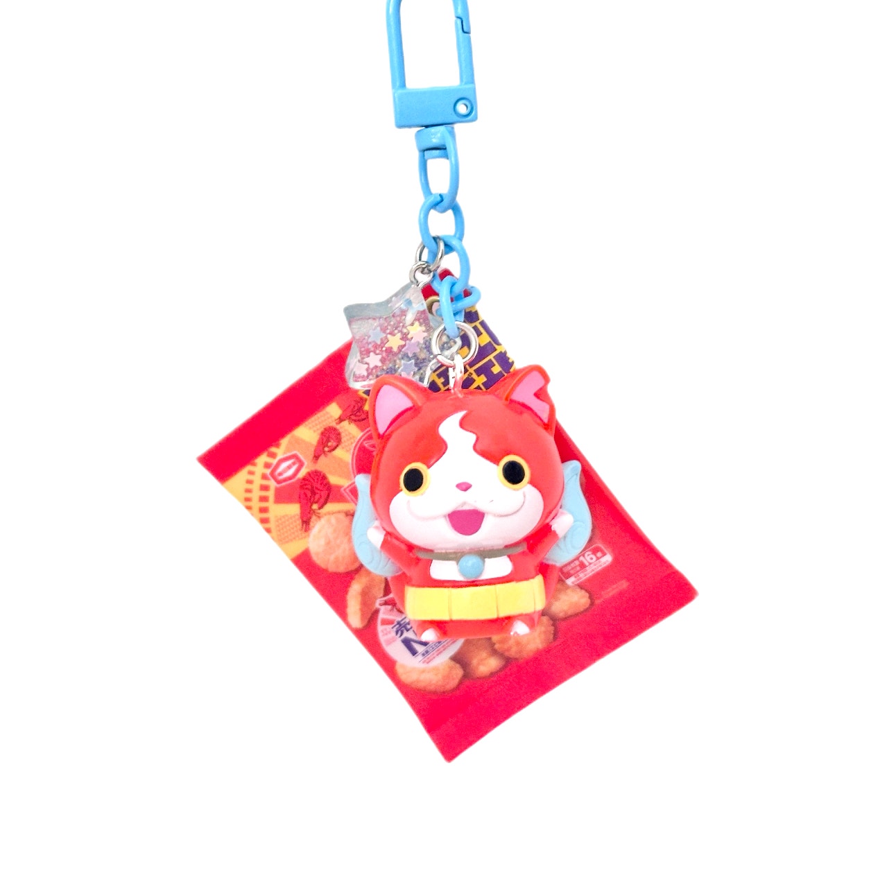 Yokai Watch Jibanyan Snacks Handmade Charm Upcycled