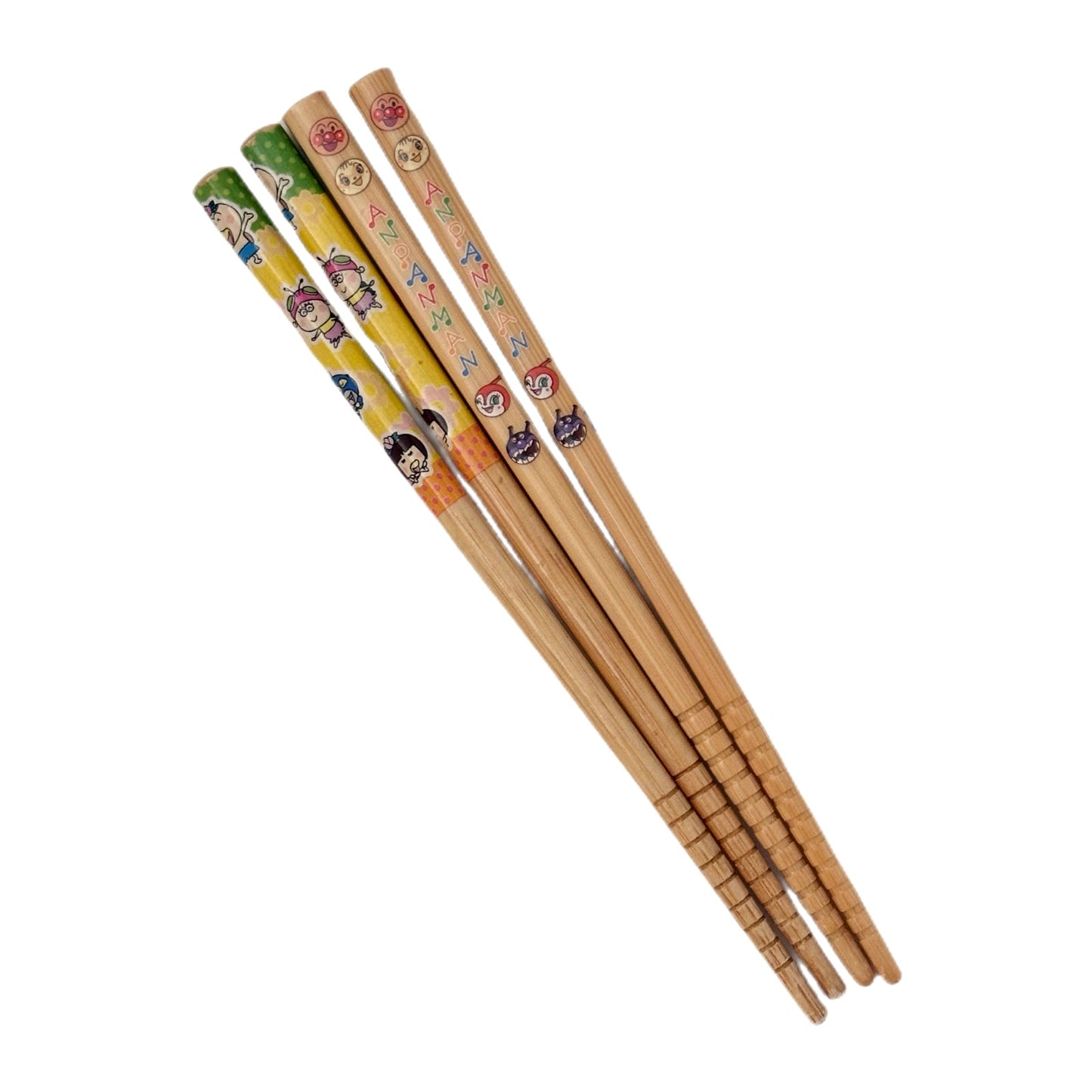 Heisei Retro Kids Chopsticks 2000's Japan Anpanman & Hanakappa