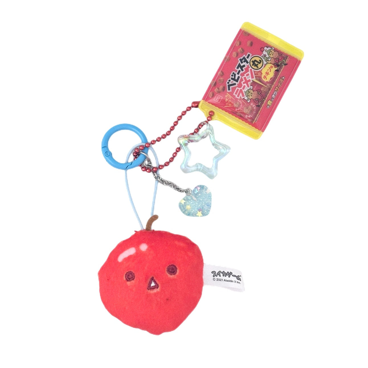 Clutter Core Heisei Retro Bag Charm Apple Snacks