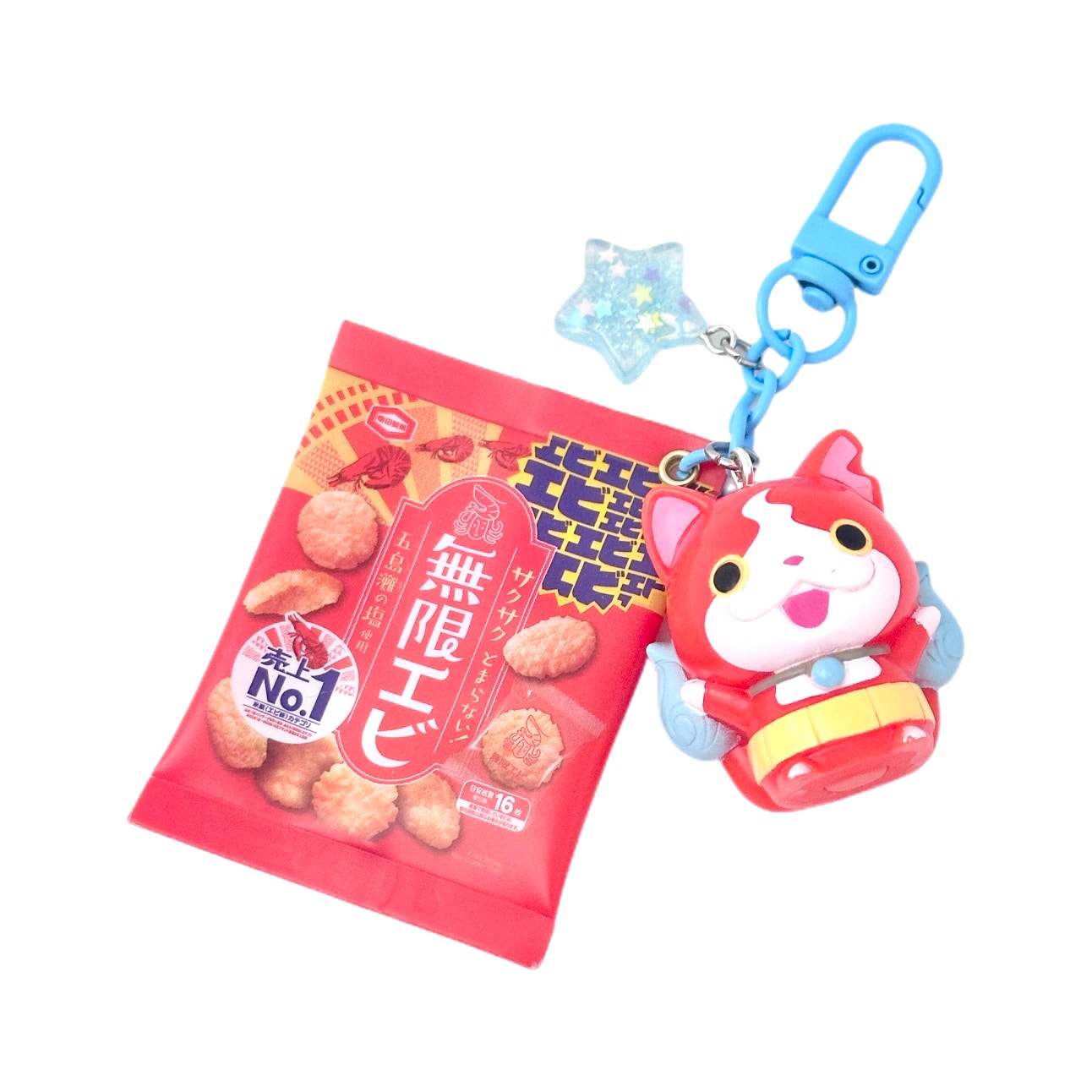 Yokai Watch Jibanyan Snacks Handmade Charm Upcycled