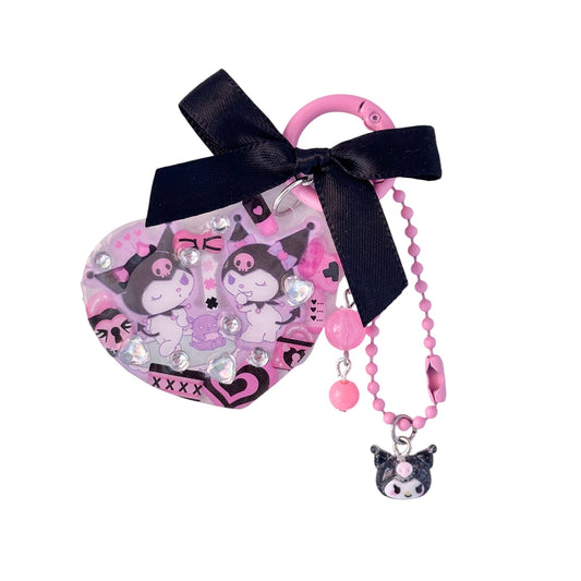 Kuromi Ribbon Bag Charm