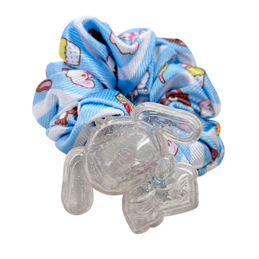 Sugar Bunnies Sanrio Mcdonalds Japan Scrunchie Hair Tie Satin Figure RARE