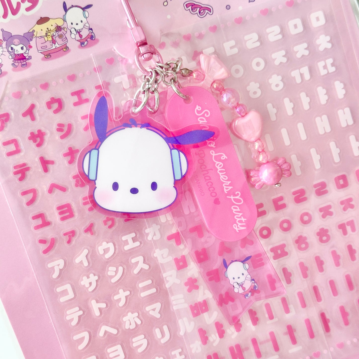 DIY Pochacco Sticker Acrylic Charm