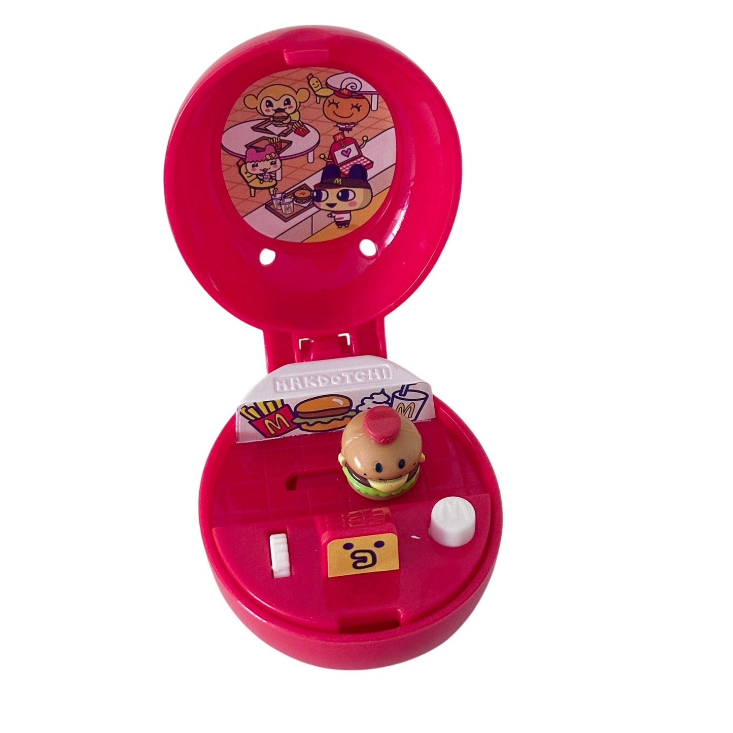 Tamagotchi 2000s Mcdonalds Japan Toy Burger Cashier Compact Figure Heisei Retro
