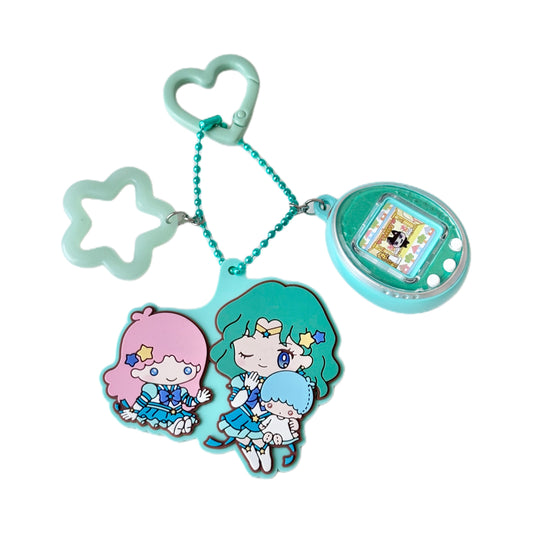 Sailor Neptune + Little Twin Stars Tamagotchi Charm