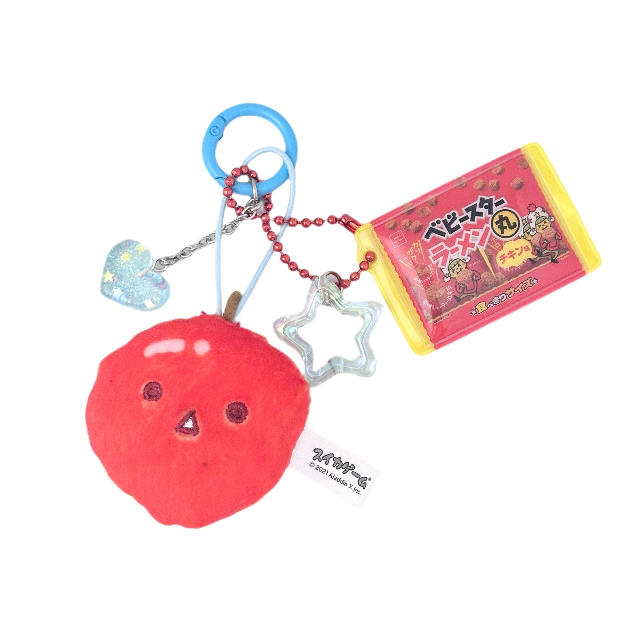 Clutter Core Heisei Retro Bag Charm Apple Snacks