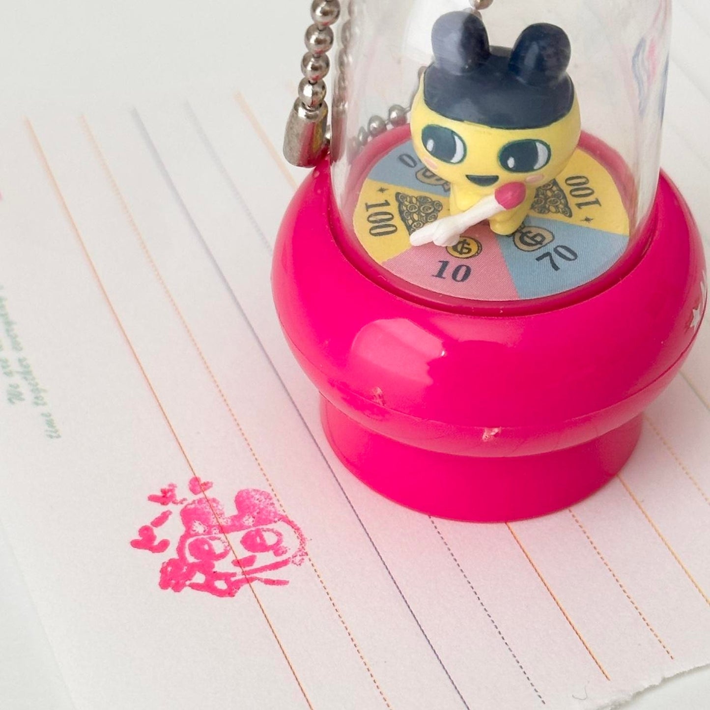 Mametchi Tamagotchi Vintage Mechanical Stamp