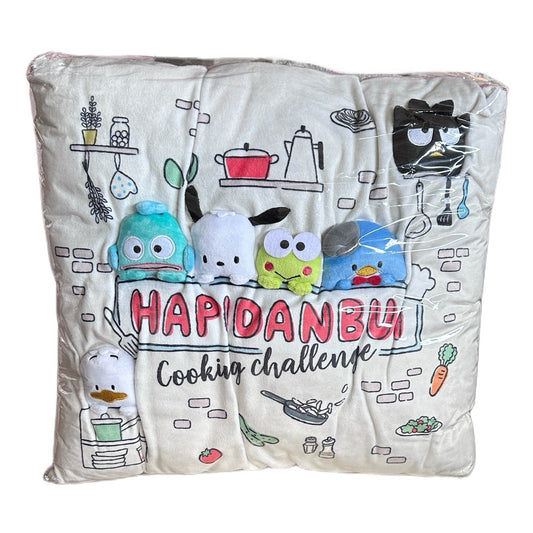 Sanrio Hapidanbui Characters large Cushion rare Kuji last Prize JAPAN ONLY 2021
