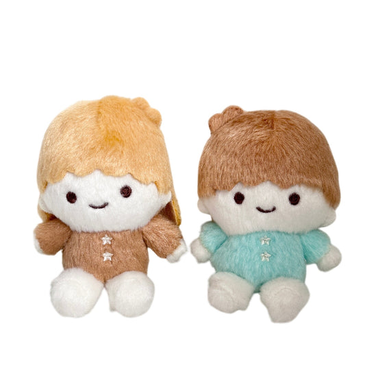 Little Twin Stars Sanrio Japan Mascot Plush Toy 4" Official Fancy Retro Set