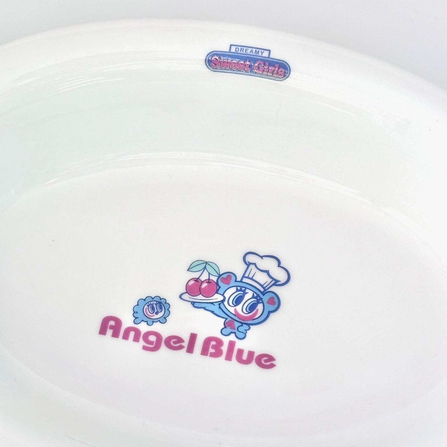 Angel Blue Japan Ceramic Oval Bowl Nakamura-kun 00's