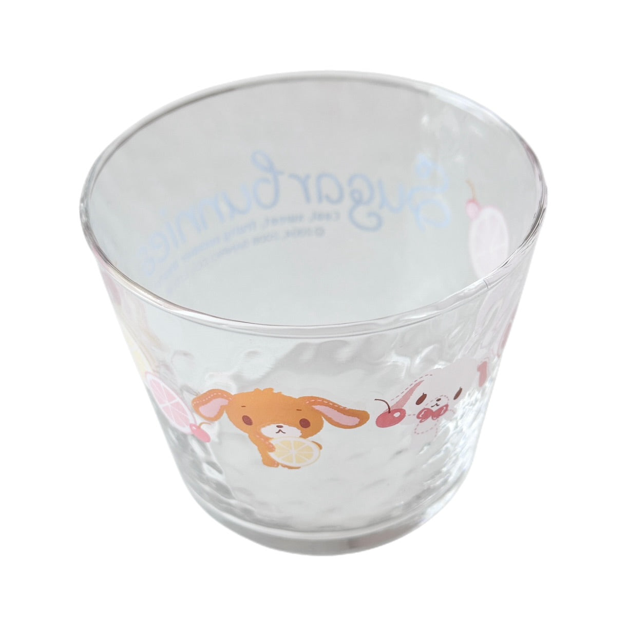 Sugar Bunnies Glass Ice Cream Cup