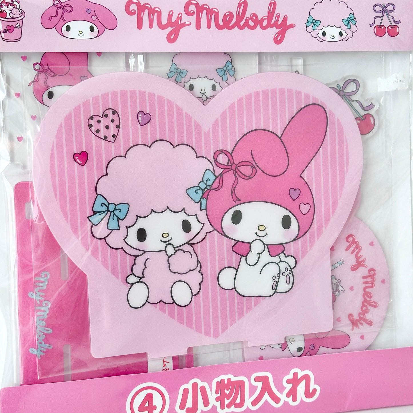 My Melody & Sweet Piano Large Acrylic Pen Holder