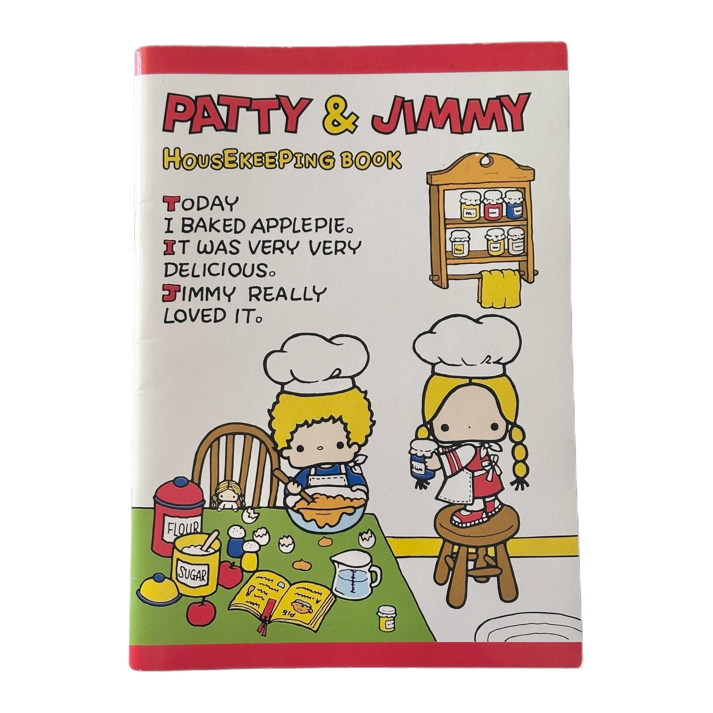 Sanrio Patty and Jimmy House Keeping Notebook