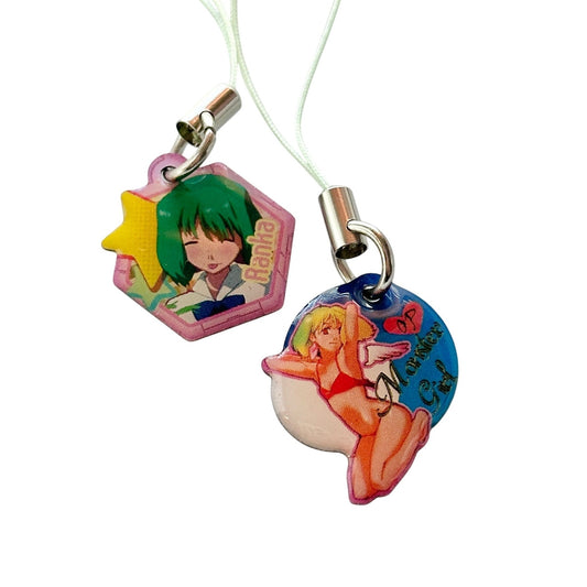 Ranka Lee Macross Frontier Vintage Phone Straps Charms Set