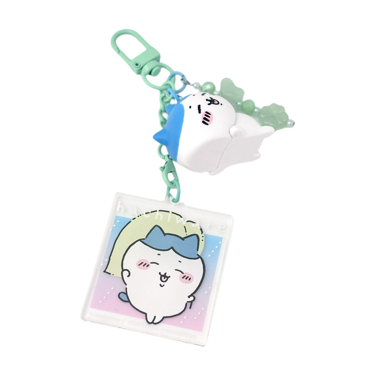 Copied - Chiikawa Hachiware Bag Charm Strawberry Toast