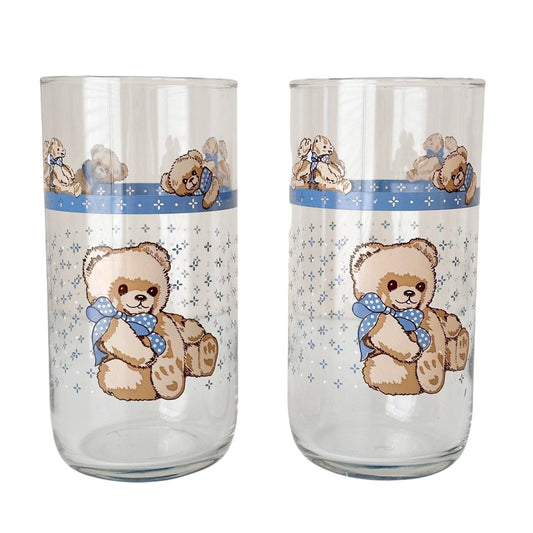 Teddy bear glasses tumblers 16oz